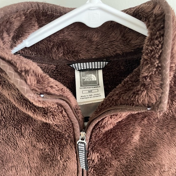 The North Face Women's AP4C Glacier Fleece 1/4 Zip Jacket - Brown - Small - Picture 10 of 10
